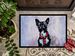 Boston Terrier Ziggy Doormat Front Door Mat Indoor Outdoor Rugs For Entryway, Non Slip Washable Low Pile, 24H X 36W_maomaolike.com