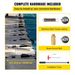 VEVOR Pool Safety Cover Fits 16x32ft Rectangle Inground Safety Pool Cover Green Mesh With 4x8ft Center End Steps Solid Pool Safety Cover For Swimming Pool Winter Safety Cover_maomaolike.com
