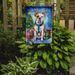 American Bulldog Christmas Reindeer Garden Flag Mailbox Flag Decorative Yard Flag Banner Outside Patio Artwork Yard Flower Beds, Garden Size, Multicolor_maomaolike.com