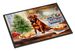 Dogue De Bordeaux Christmas Cookies Doormat Front Door Mat Indoor Outdoor Rugs For Entryway, Non Slip Washable Low Pile, 24H X 36W_maomaolike.com