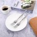 1pc Expandable Stainless Steel Fork- 8.7 To 25.4 Inches, Adjustable Length For BBQ, Durable And Portable Design_maomaolike.com