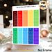 Multiplication Table Painting Poster, Vibrant Color-coded Math Chart Poster, Practical Educational Aid To Support Arithmetic Learning Ideal For Study_maomaolike.com