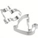 9pcs, Kitten Cat Shaped Cookie Cutters, Pastry Cutter, Biscuit Molds, Baking Tools, Kitchen Accessories_maomaolike.com