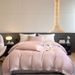 2026 New Summer Light Luxury High-End Four-Piece Set New Ice Silk Smooth Naked Sleep Duvet Cover Bed Sheet Bedding_maomaolike.com