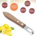 Wood Handle Lemon Zester Fruit Grater And Peeler_maomaolike.com