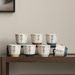 Ceramic Cup, Tea Set, Single Cup, Hand-held, Concentrated Cup, Vintage Coffee Cup_maomaolike.com