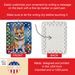 Corgi Christmas Reindeer Porcelain Ornament Christmas Tree Hanging Decorations For Home Christmas Holiday, Rectangle, Gift, Multicolor_maomaolike.com