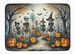 Calacas Skeletons Spooky Halloween Memory Foam Kitchen Mat Machine Washable Anti-Fatigue Mat Cushion Comfort Bath Mat Or Kitchen Rug_maomaolike.com