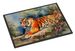 Tiger Doormat Front Door Mat Indoor Outdoor Rugs For Entryway, Non Slip Washable Low Pile, 24H X 36W_maomaolike.com