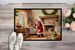 Cookies With Santa Claus Doormat Front Door Mat Indoor Outdoor Rugs For Entryway, Non Slip Washable Low Pile, 24H X 36W_maomaolike.com