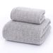 Micro Fiber Antibacterial Bamboo Charcoal Fiber Bath Towel Set Water Absorbent Quick Drying Large Towel Thickened Striped Beach Wrap_maomaolike.com