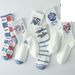 Unisex White mid-tube socks for female Instagram-matched high appearance level Sen department students cute stockings stockings_maomaolike.com
