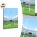 Rugby Stadium Themed Painting Poster, Vibrant Flat Graphic Style Rugby Stadium With Goalposts Poster, Sports-inspired Wall Decor Ideal For Home, Game_maomaolike.com