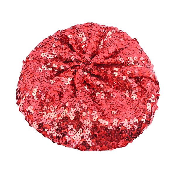 Hot Sale Women's Fashion Mermaid Sequins Beret Ladies Magic Color Change Performance Stage Hat A Variety Of Colors Optional_maomaolike.com