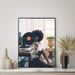 Retro Vinyl Nostalgia And The Texture Of Black Culture, A Musical Aesthetic For Home Décor, The Ritual Of Musical Creation, DJing With A Turntable._maomaolike.com