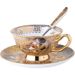 European Style Coffee Cup, Dish, Bone China High Aesthetic Gift Box Set_maomaolike.com