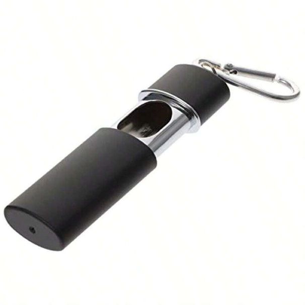 Mini Keychain Pocket Ashtray With Lid Portable Outdoor Travel Cigarette Ash Accessory
_maomaolike.com