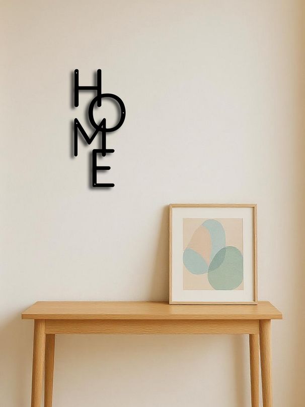 Metal Wall Decor HOME Letter Wall Sign Unique Design For Bedroom Decor&Gifts_maomaolike.com