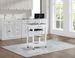 Mobile Rolling Kitchen Island Trolley Serving Cart With Underneath Drawer & Slide-Out Wire Storage Basket_maomaolike.com