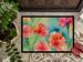 Carnations In Watercolor Doormat Front Door Mat Indoor Outdoor Rugs For Entryway, Non Slip Washable Low Pile, 24H X 36W_maomaolike.com