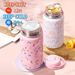 16oz Kids Water Cartoon Animal Children's Cup With Straw Stainless Steel Vacuum Flacks Thermos Bottle Thermal Mug Cups_maomaolike.com