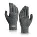 Unisex Winter touch screen gloves for men plus fleece windproof and winterproof Arctic fleece anti-pilling wool warm knit gloves_maomaolike.com
