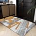 Living Room Rug Large Size Gorgeous Gold Frame Design Bedroom Rug Plush Thickened Machine Washable Thickened Underlay Interior Decorative Rug_maomaolike.com