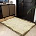 Living Room Rug Large Size Gorgeous Gold Frame Design Bedroom Rug Plush Thickened Machine Washable Thickened Underlay Interior Decorative Rug_maomaolike.com