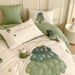 Class A Duvet Cover Forest Green Pure Four-Piece Set 100% Long-Staple Cotton Bed Sheet Fresh Bedding_maomaolike.com