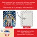 American Bulldog My Angel Porcelain Ornament Christmas Tree Hanging Decorations For Home Christmas Holiday, Rectangle, Gift, Multicolor_maomaolike.com