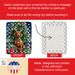 Vizsla Christmas Reindeer Porcelain Ornament Christmas Tree Hanging Decorations For Home Christmas Holiday, Rectangle, Gift, Multicolor_maomaolike.com
