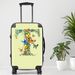 Letter T Luggage, 20/24/28 Inch Luggage, Carry-On, Custom Luggage, Luggage Set, Suitcase, Travel, Vacation, Cabin Suitcase, Custom Suitcase, Personalized Luggage_maomaolike.com