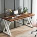 Heavy-Duty Computer Desk, 55" Simple Study Desk Writing Table_maomaolike.com