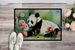 Panda Doormat Front Door Mat Indoor Outdoor Rugs For Entryway, Non Slip Washable Low Pile, 24H X 36W_maomaolike.com
