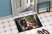 Westie And Santa Claus Doormat Front Door Mat Indoor Outdoor Rugs For Entryway, Non Slip Washable Low Pile, 24H X 36W_maomaolike.com