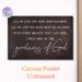Religious Inspirational Verse Painting Poster, Vintage Dark-toned Minimalist Typographic Poster, Heartfelt Faith-based Message Ideal For Home, Living_maomaolike.com