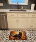 Black Chow Chow Fall Memory Foam Kitchen Mat Machine Washable Anti-Fatigue Mat Cushion Comfort Bath Mat Or Kitchen Rug_maomaolike.com