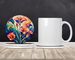 Colorful Calla Lilies Large Sandstone Coasters Pack Of 4 Absorbent Round Coasters Decor Gifts For Men Or Women, 4 In, Multicolor_maomaolike.com
