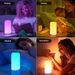 Touch Control Dimmable LED Night Light Plug-in Multi Color Smart Bedside Table Lamp For Bedroom Nursery
_maomaolike.com