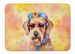 Airedale Terrier Hippie Dawg Memory Foam Kitchen Mat Machine Washable Anti-Fatigue Mat Cushion Comfort Bath Mat Or Kitchen Rug_maomaolike.com