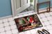 Cookies With Santa Claus Doormat Front Door Mat Indoor Outdoor Rugs For Entryway, Non Slip Washable Low Pile, 24H X 36W_maomaolike.com