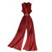 Women's fashion temperament professional suit collar romper_maomaolike.com