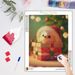 PhotoCustom 5d Diy Diamond Painting Cute Cute Hedgehog Animals Diamond Embroidery Home Artwork Decor _maomaolike.com