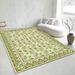 Living Room Rug Large Size Gorgeous Gold Frame Design Bedroom Rug Plush Thickened Machine Washable Thickened Underlay Interior Decorative Rug_maomaolike.com