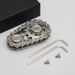 Finger Tip Flywheel Chain Gear Mechanical Gyroscope Adult Child Stress Relief Toy EDC Black Technology_maomaolike.com