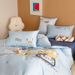 Ice Silk Quilt Cover Summer 60S Tencel Children's Three-Piece Set For Boys, Excavator Cartoon Embroidered Duvet Cover,_maomaolike.com