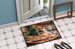 Cairn Terrier Christmas Cookies Doormat Front Door Mat Indoor Outdoor Rugs For Entryway, Non Slip Washable Low Pile, 24H X 36W_maomaolike.com