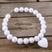 Tocona New Exaggerated Round Bead Heart Pendant Necklace For Women Handmade Adjustable Chain Choker Party Jewelry Gift_maomaolike.com