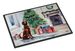 Irish Setter Cozy Christmas Doormat Front Door Mat Indoor Outdoor Rugs For Entryway, Non Slip Washable Low Pile, 24H X 36W_maomaolike.com