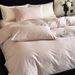 1 Light Luxury High-End Feel 100S Long-Staple Sheet Four-Piece Set All-Cotton Pure Cotton Jacquard Duvet Cover For Naked Sleeping_maomaolike.com
